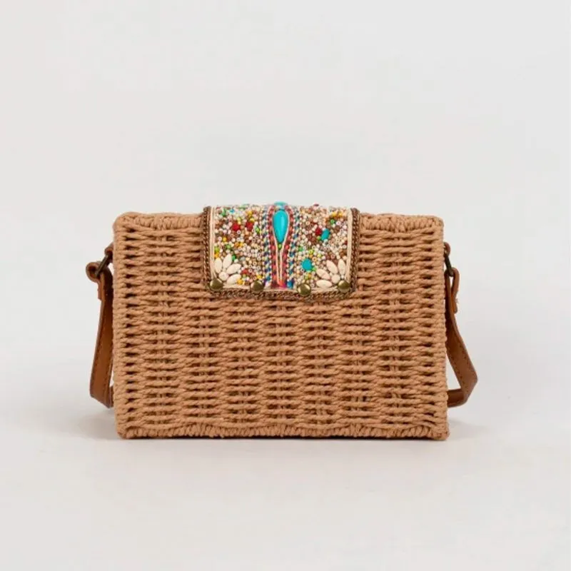 BOLSO BANDOLERA ESTILO CESTITO MARINO CBNY617