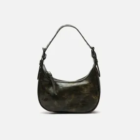 Iloas bolso de hombro con asa regulable y detalles metálicos
