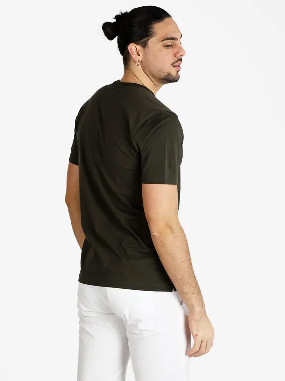 Navigare Camiseta de hombre de algodón de manga corta