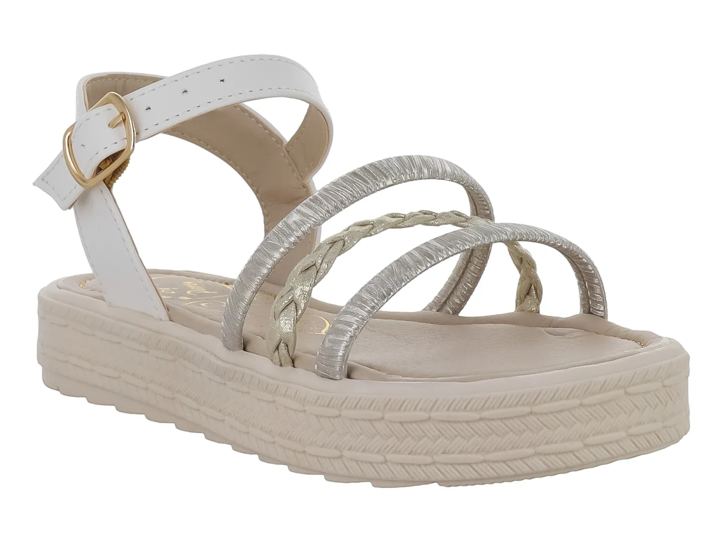 Sandalias By Party 144 Blanco Para Niña