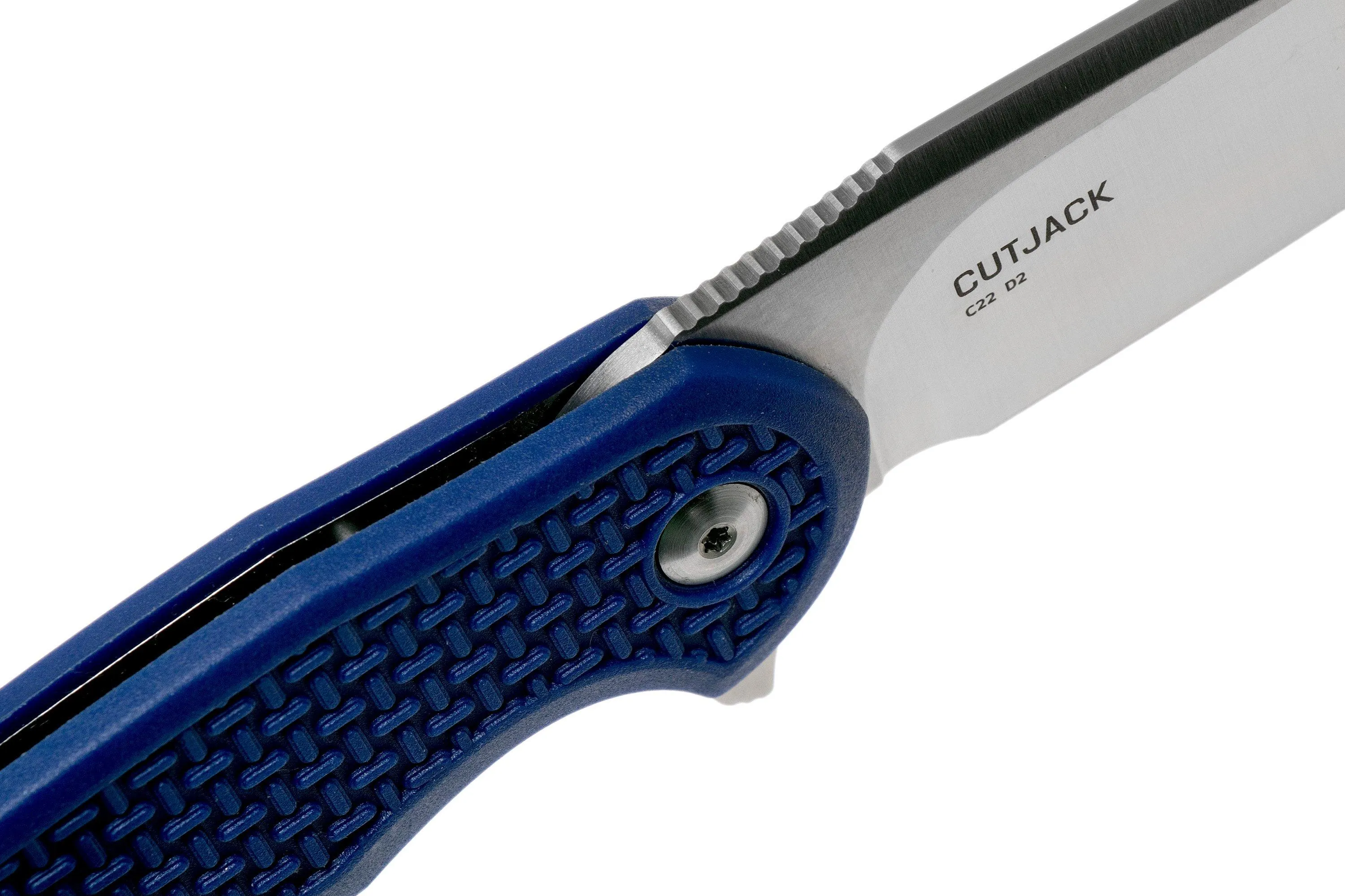 STEEL WILL CUTJACK C221BL BLUE FRN, D2 BLADE NAVAJA